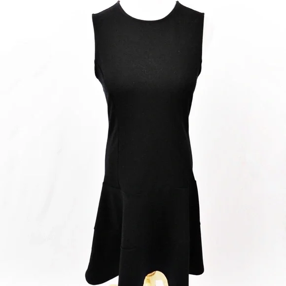 gap fit dress GAP Women's Short Sleeve Tie Waist V-Neck Tiered Fit & Flare Midi Dress  Size XXL